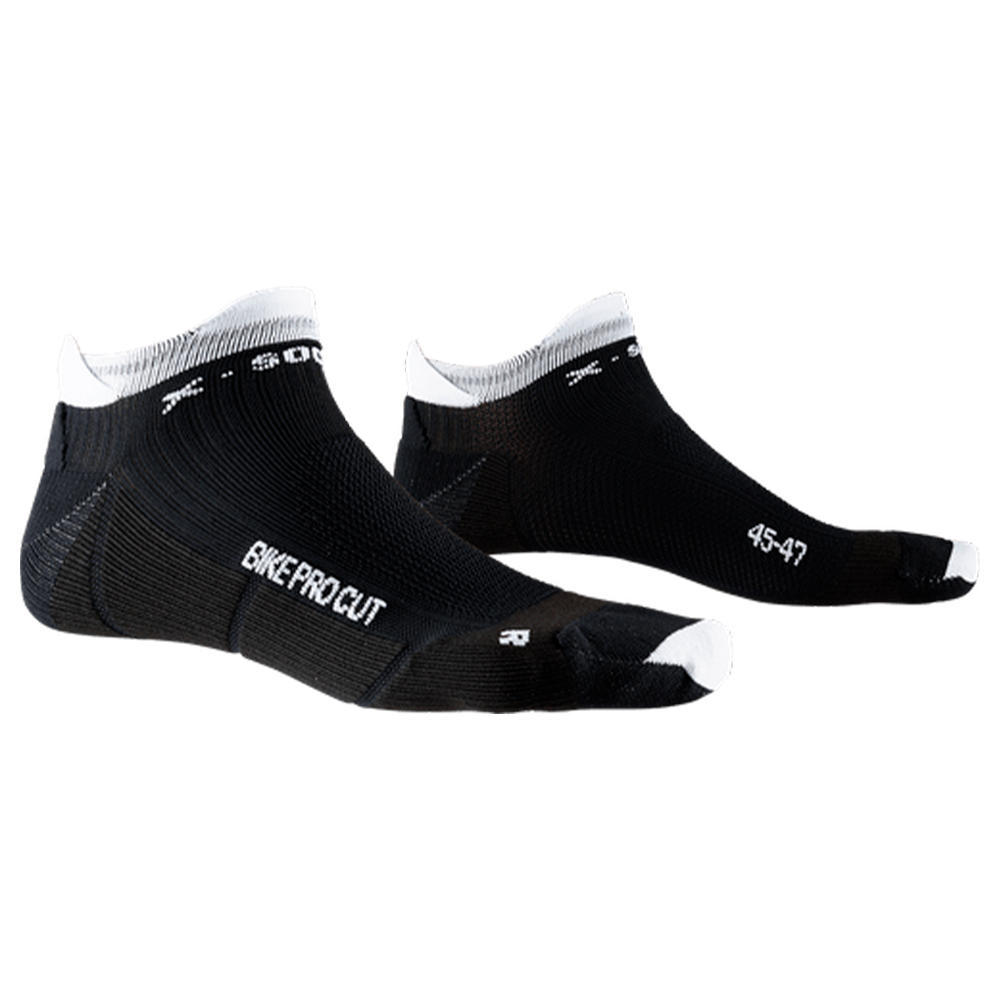 Носки X-SOCKS® Bike Pro Cut 4.0 Opal Black/Arctic White Носки X-SOCKS® Bike Pro Cut 4.0 Opal Black/Arctic White