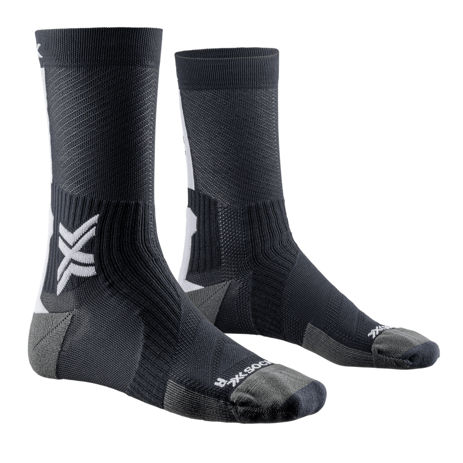Носки X-SOCKS® Bike Perform Crew Opal Black/Arctic White Носки X-SOCKS® Bike Perform Crew Opal Black/Arctic White