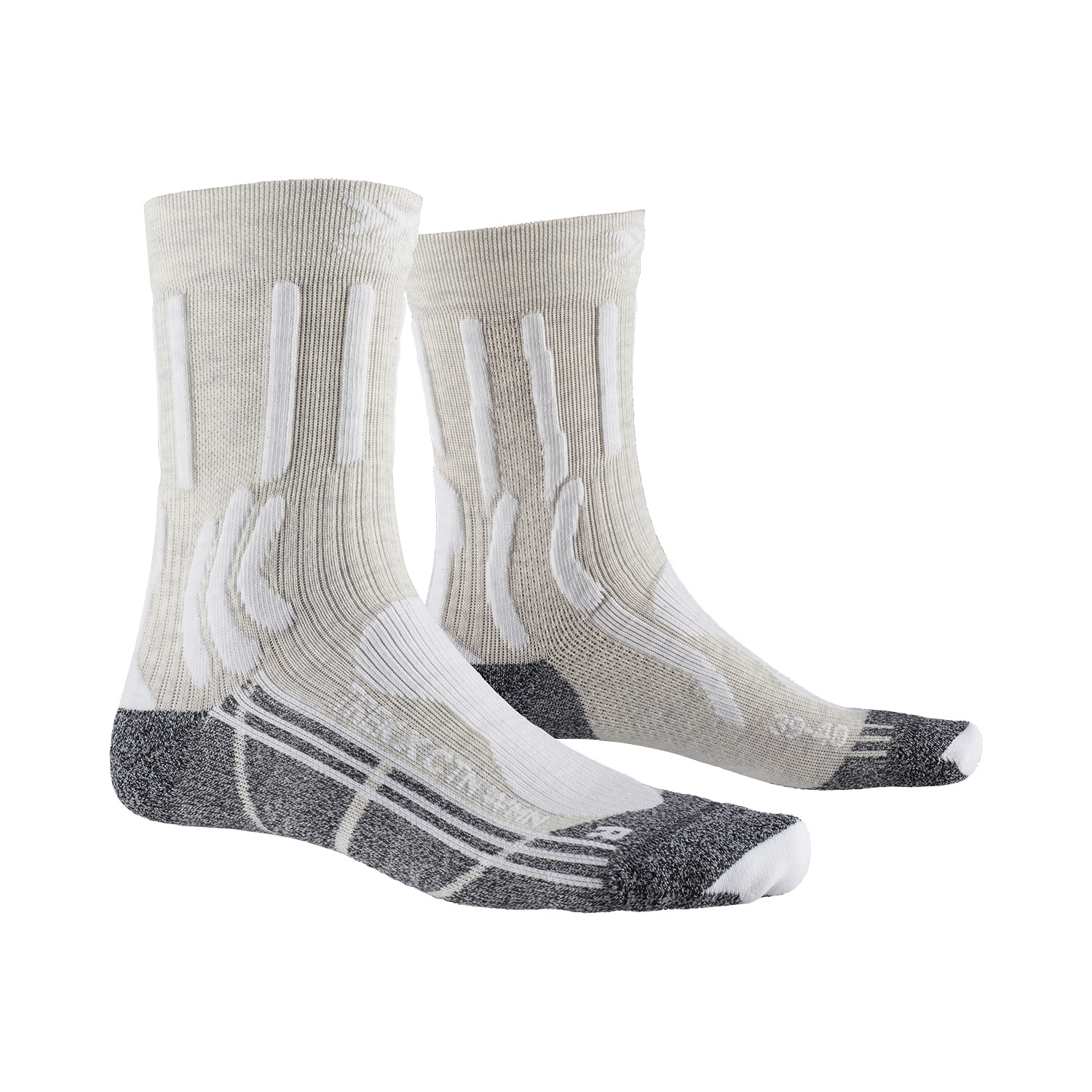 Жіночі шкарпетки X-SOCKS® Trek X CTN 4.0 White/Anthracite Жіночі шкарпетки X-SOCKS® Trek X CTN 4.0 White/Anthracite
