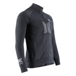 Мужская кофта X-BIONIC® Racoon 4.0 Full Zip Charcoal/Arctic White
