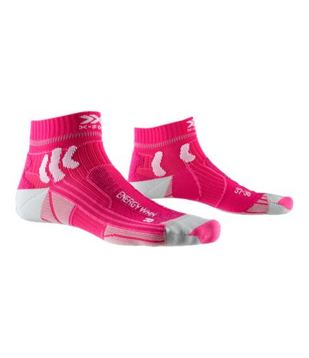 Женские носки X-SOCKS® Marathon Energy 4.0 Flamingo Pink/Arctic White