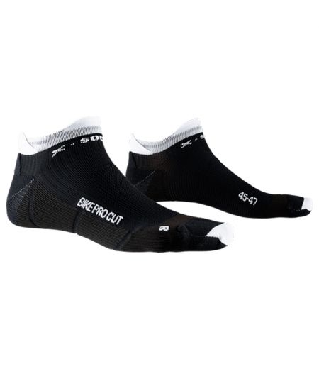 Носки X-SOCKS® Bike Pro Cut 4.0 Opal Black/Arctic White