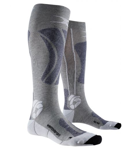 Носки X-SOCKS® Apani® Wintersport Black/Grey/White