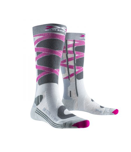 Женские носки X-SOCKS® Ski Control 4.0 Grey Melange/Charcoal