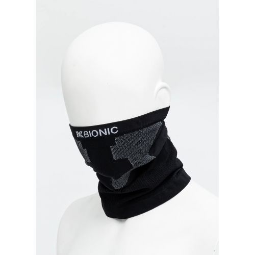 Головной убор (баф) X-BIONIC® Nekwarmer B034 X Black/Grey